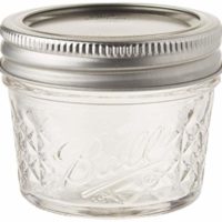 Ball 4-Ounce Quilted Crystal Jelly Jars with Lids and Bands, Set of 12-2 Pack (Total 24 Jars)