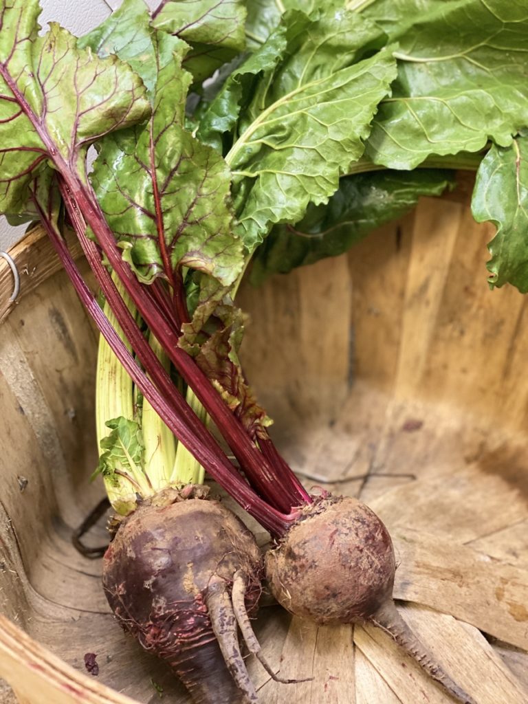 Beets with greens