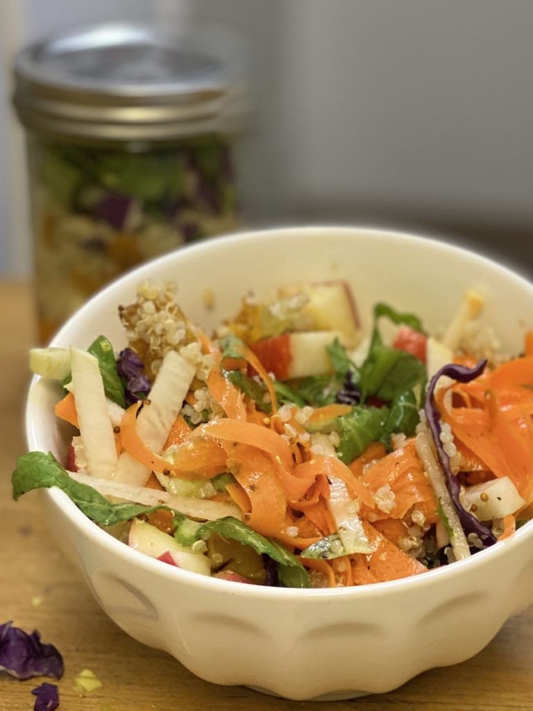 Asian Chicken Mason Jar Salad Recipe
